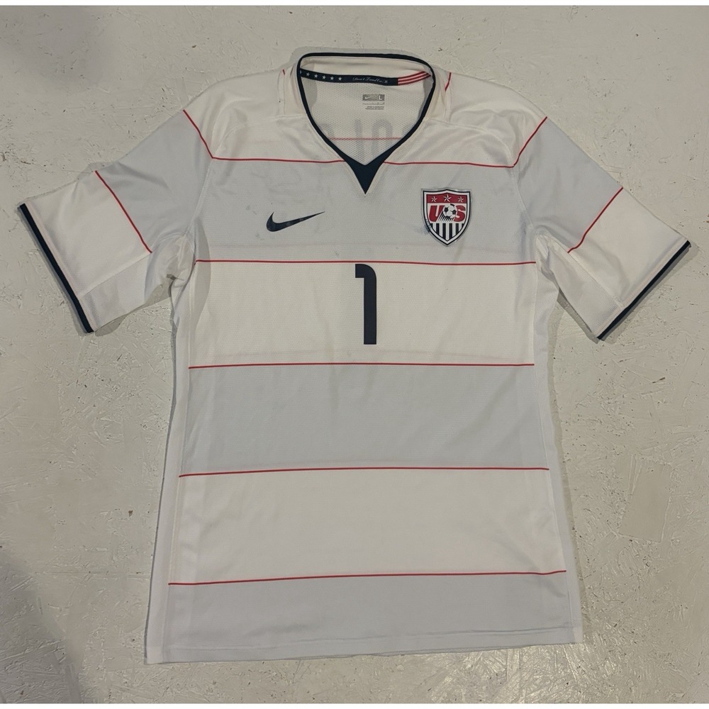 Nike Fit Dry US USA Soccer USWNT Hope Solo Jersey Don't Tread On Me Womens L
